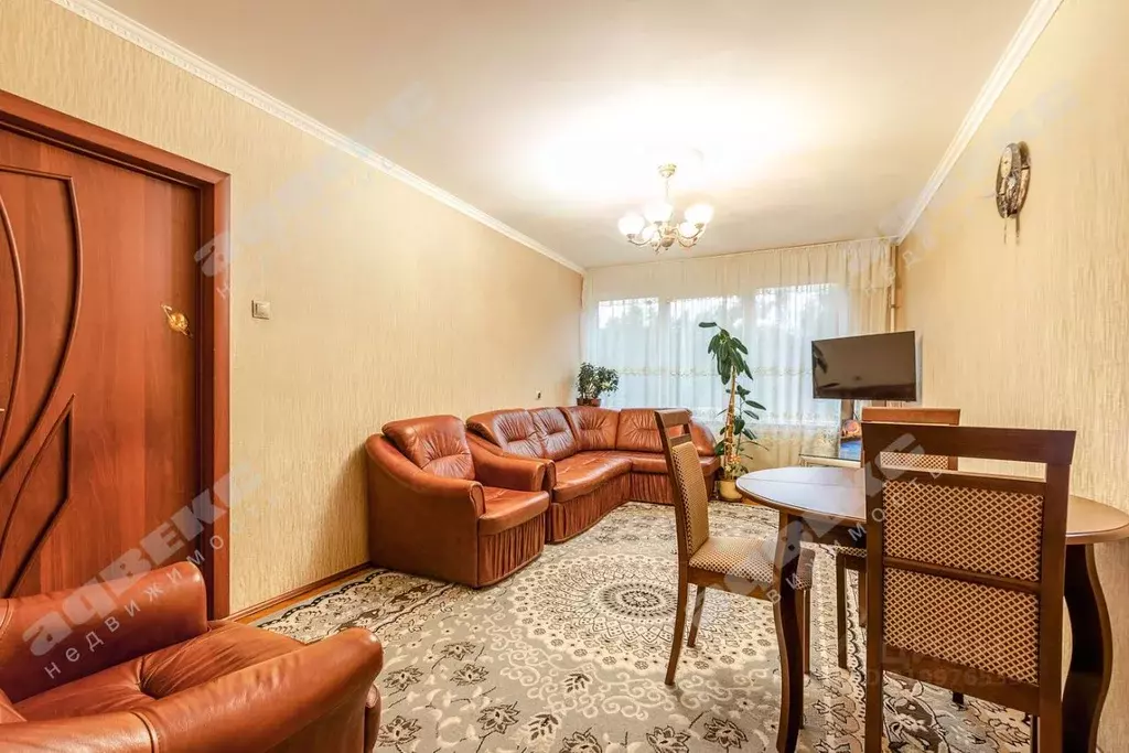 3-к кв. Санкт-Петербург Учительская ул., 12К1 (62.3 м) - Фото 0