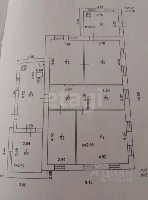 Дом в Татарстан, Казань Сухая Река жилмассив, ул. Сухорецкая, 32 (120 ... - Фото 0