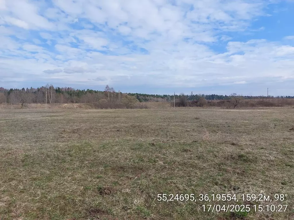 Участок в Московская область, Наро-Фоминский городской округ, Деревня ... - Фото 0