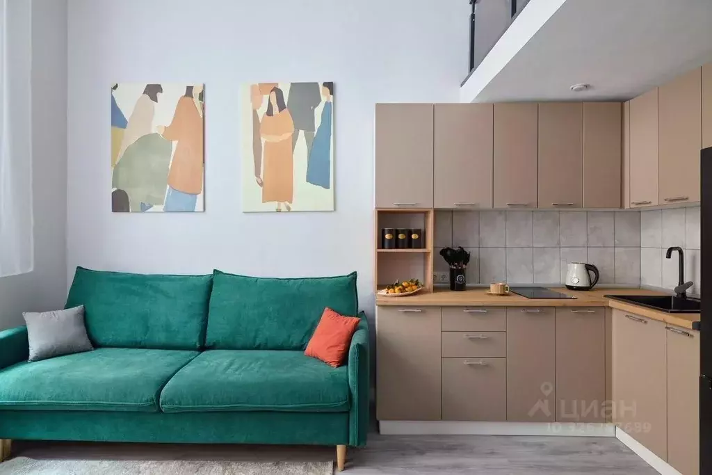 Студия Санкт-Петербург Измайловский просп., 16/30 (25.7 м) - Фото 2