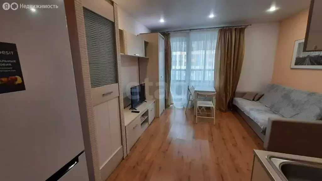 Квартира-студия: Санкт-Петербург, улица Крыленко, 1к1с2 (26 м) - Фото 0