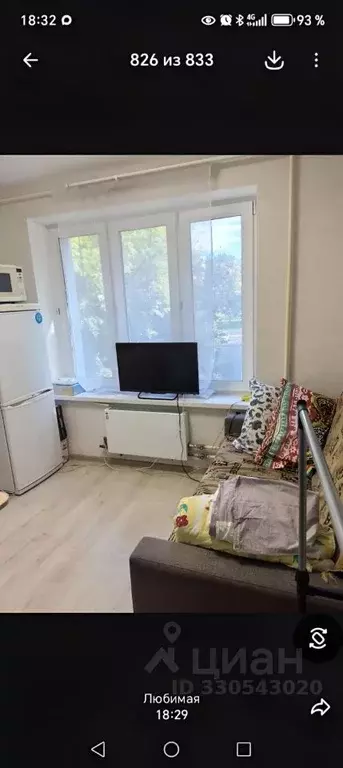 Студия Москва Фестивальная ул., 52К1 (13.2 м) - Фото 2