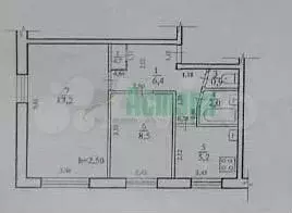 2-к. квартира, 40,9 м, 1/5 эт. - Фото 0