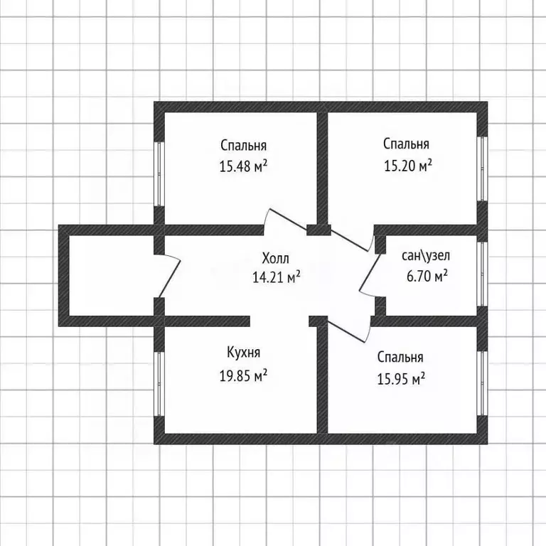 Участок в Адыгея, Майкопский район, Победенское с/пос, пос. Удобный ... - Фото 2