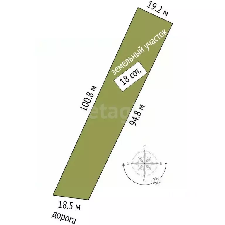 Участок в Ярославская область, Ярославский муниципальный округ, д. ... - Фото 1