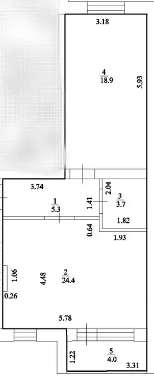 Продаётся 2-к квартира, 55 м - Фото 1