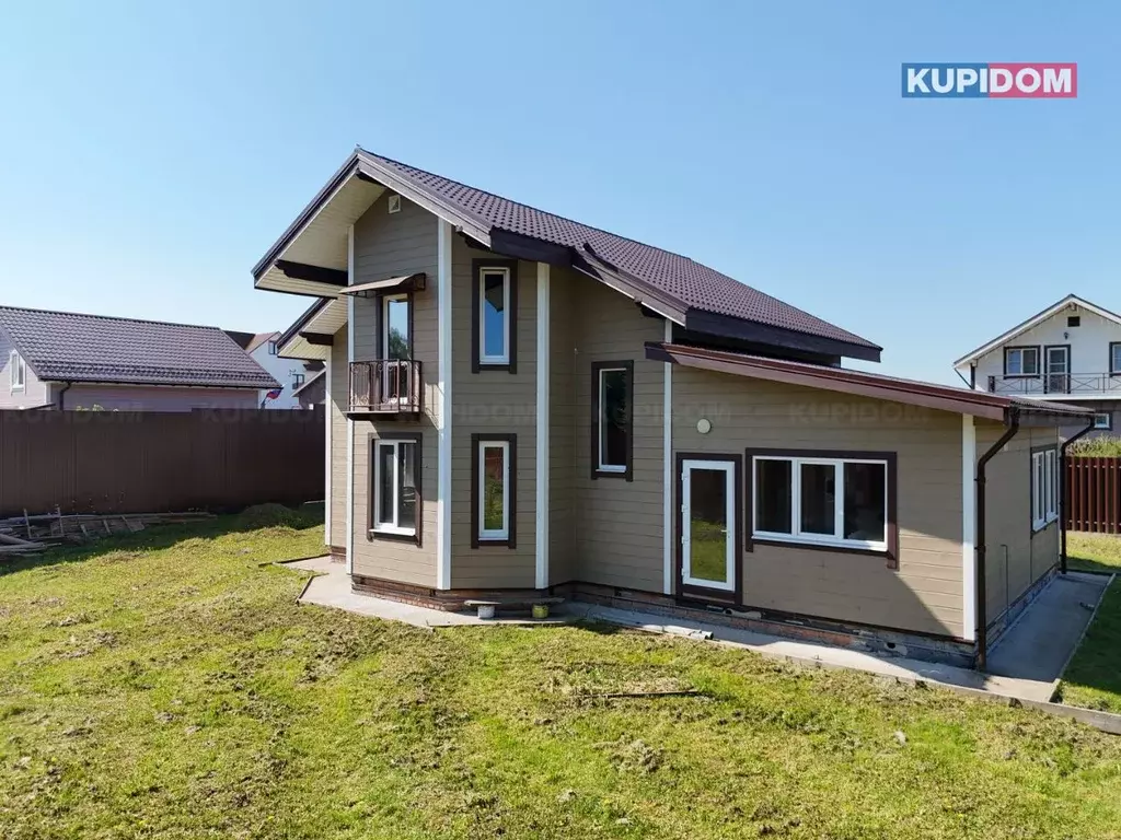 Дом в Калужская область, Боровский район, Совьяки с/пос, Боровики-2 кп ... - Фото 0