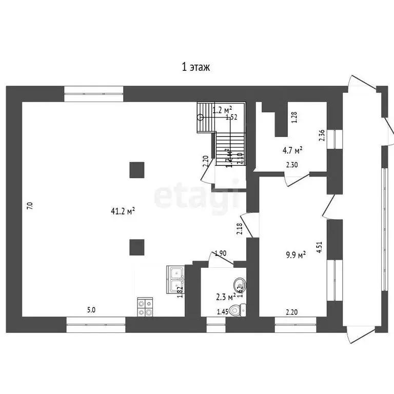 Дом в село Павловск, улица Раевского (112.8 м) - Фото 2