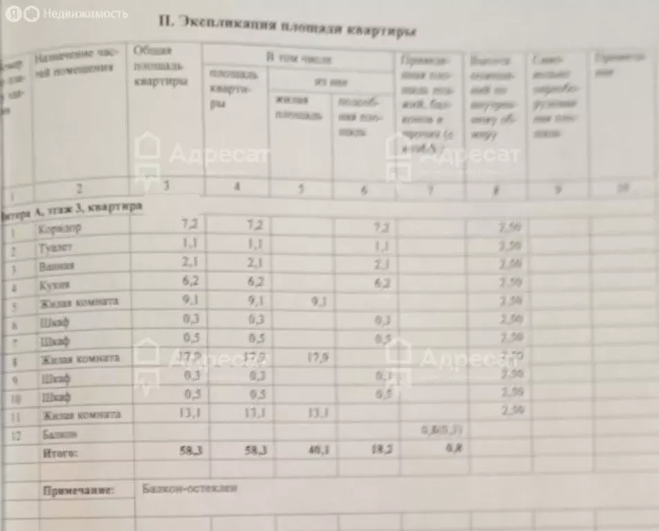 3-комнатная квартира: Волгоград, улица Германа Титова, 54 (58.3 м) - Фото 0