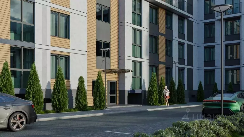 2-к кв. Калининградская область, Калининград ул. Сержанта Мишина, 81к3 ... - Фото 1