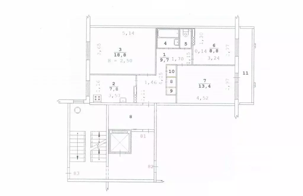 3-к кв. Свердловская область, Екатеринбург ул. Опалихинская, 19 (63.3 ... - Фото 1