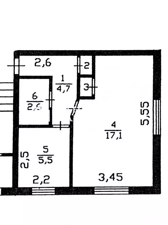 1-комнатная квартира: Аннино, Центральная улица, 2 (30.8 м) - Фото 2