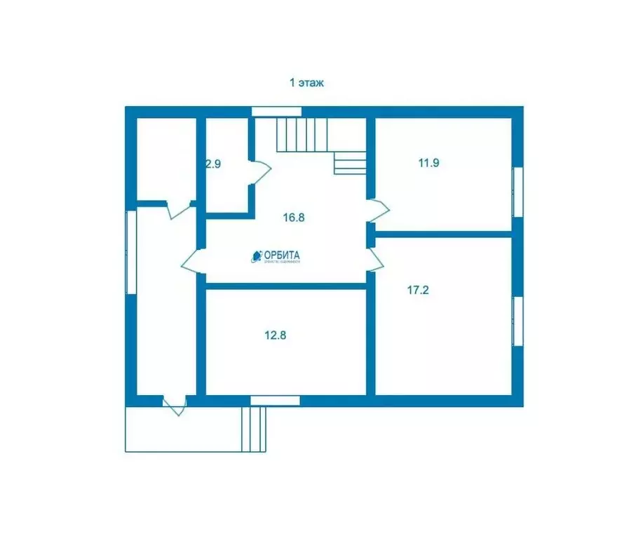Дом в Тюменский муниципальный округ, посёлок Новотарманский (78.4 м) - Фото 1