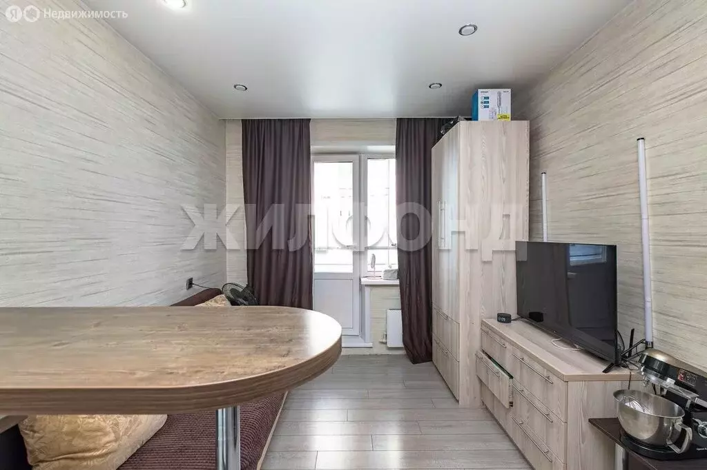 Квартира-студия: Новосибирск, улица Дмитрия Шмонина, 4 (19.9 м) - Фото 2