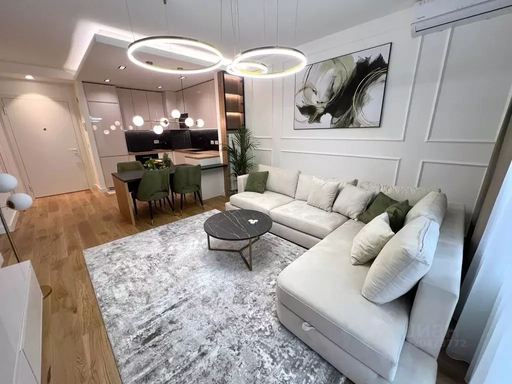 2-к кв. Татарстан, Казань ул. Мусина, 1 (67.0 м) - Фото 1
