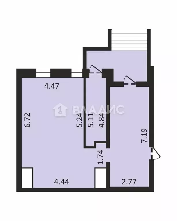 Офис (48.65 м) - Фото 0