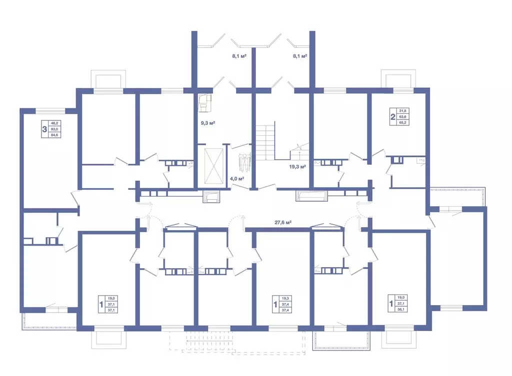 3-к кв. Воронежская область, Новоусманский район, пос. Отрадное, Новое ... - Фото 2