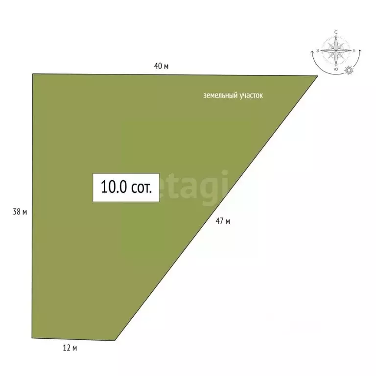 Участок в Алтай, Майминский район, с. Подгорное Центральная ул. (10.0 ... - Фото 2