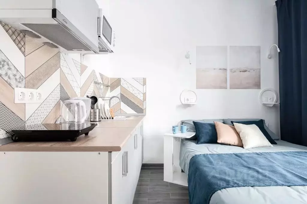 Студия Москва Новодмитровская ул., 2к1А (20.0 м) - Фото 1