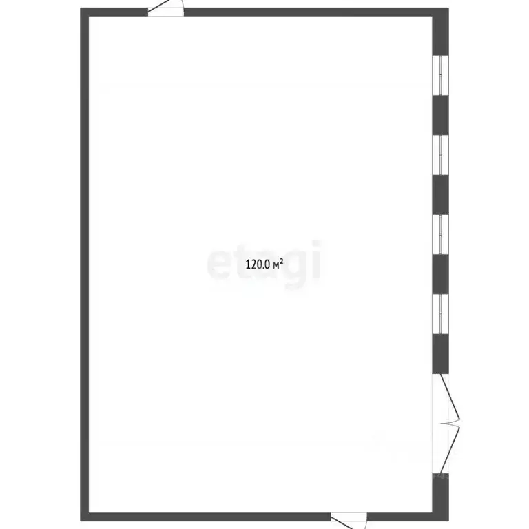 Склад в Мордовия, Саранск Строительная ул., 34с4 (120 м) - Фото 1