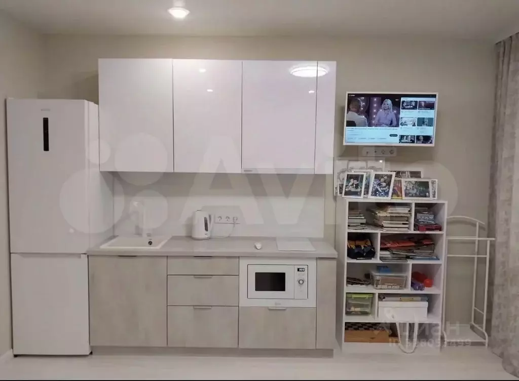 Студия Московская область, Подольск городской округ, д. Борисовка ул. ... - Фото 1