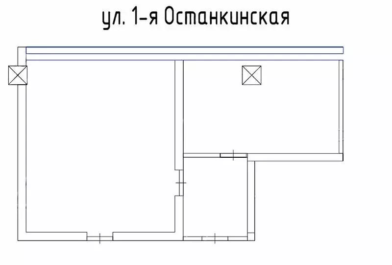 Офис (60 м) - Фото 1