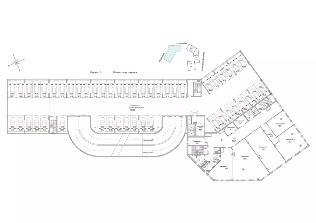 Офис в Свердловская область, Екатеринбург ул. Черкасская, 3 (10 м) - Фото 2