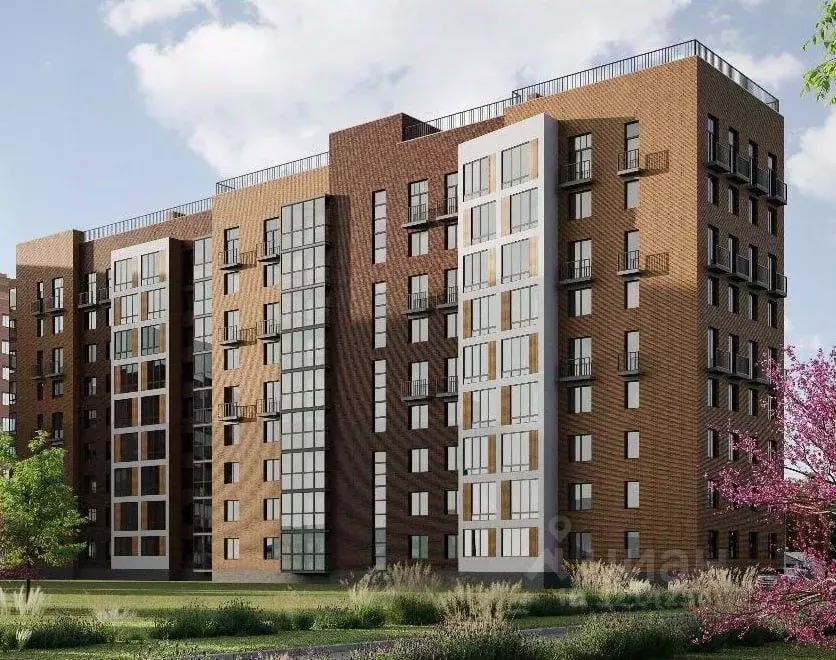 1-к кв. Ярославская область, Ярославль ул. Штрауса, 48 (30.39 м) - Фото 1