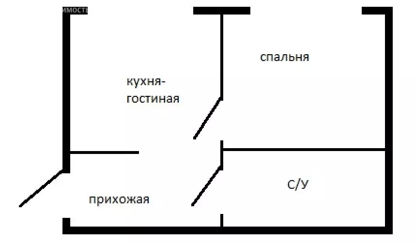 2-комнатная квартира: Владивосток, 2-я Линейная улица, 12к3 (42 м) - Фото 0