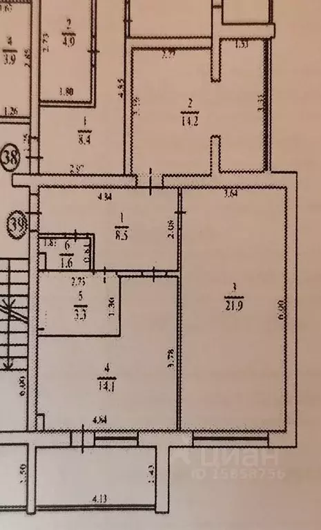 2-к кв. Севастополь ул. Комбрига Потапова, 35к1 (70.0 м) - Фото 1