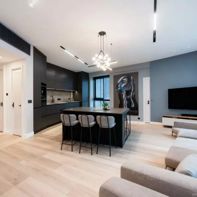 3-к кв. Москва Ходынская ул., 2С1 (91.0 м) - Фото 1