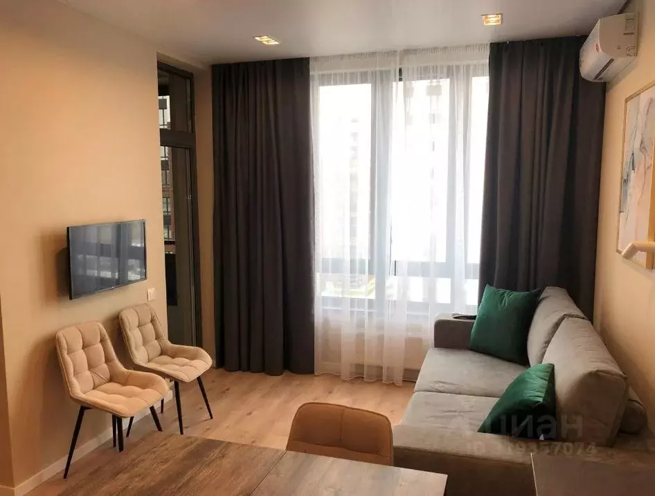 1-к кв. Татарстан, Казань ул. Алексея Козина, 2 (38.0 м) - Фото 1