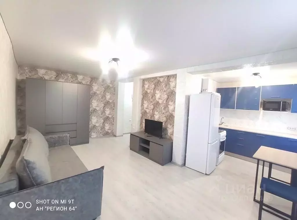 Студия Саратовская область, Саратов Гвардейская ул., 3А (29.0 м) - Фото 2