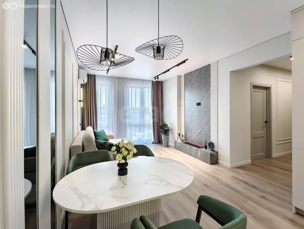 2-комнатная квартира: Тюмень, Центральный округ, жилой комплекс ... - Фото 2