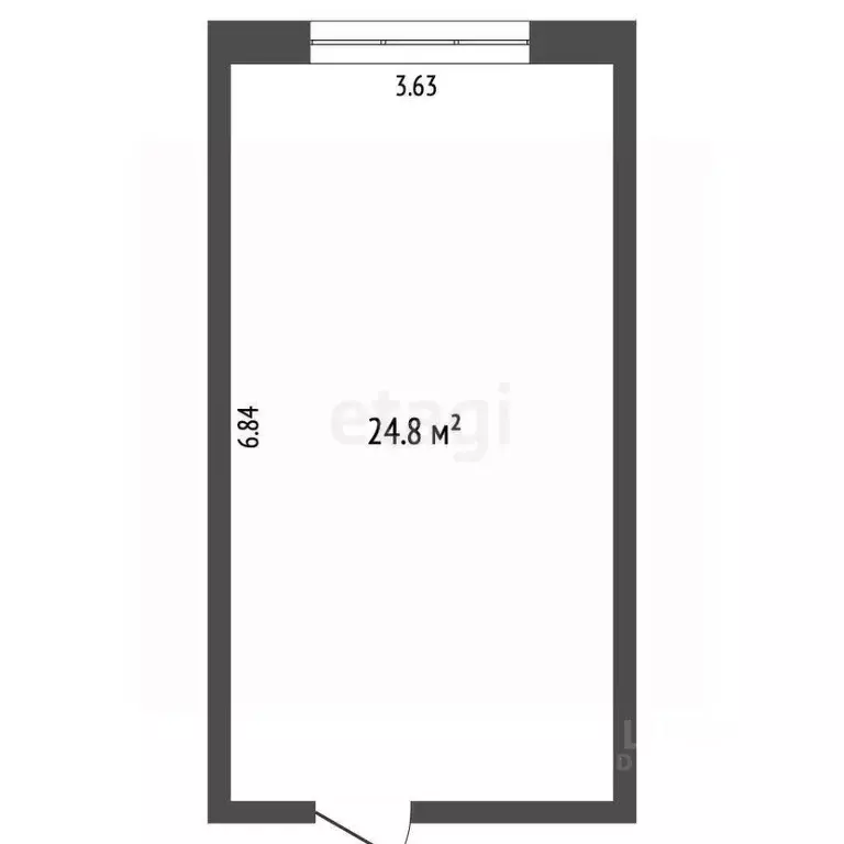 Студия Краснодарский край, Анапа ул. Маяковского, 169 (25.0 м) - Фото 2