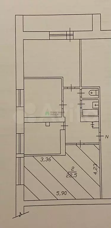 3-к. квартира, 65 м, 16/16 эт. - Фото 0