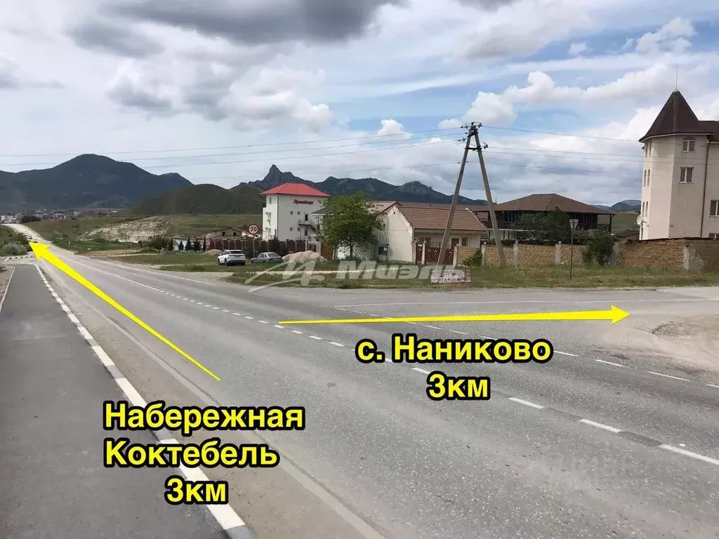 Участок в Крым, Феодосия муниципальный округ, с. Наниково ул. Достлук, ... - Фото 2