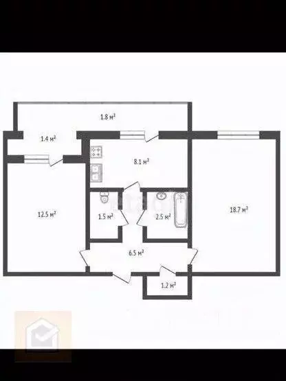 2-к кв. Севастополь, Севастополь, Балаклава г. ул. Терлецкого, 22 ... - Фото 1