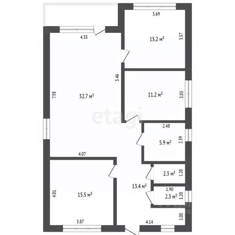 Дом в Тюменская область, Тюменский муниципальный округ, Винзили рп ул. ... - Фото 2