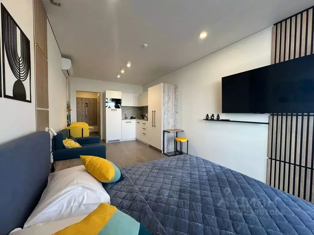 Студия Крым, Алушта ул. Западная, 4к2 (32.0 м) - Фото 2