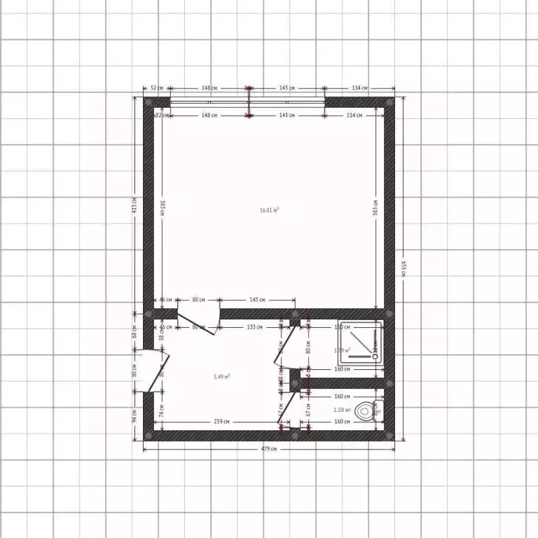 Комната Удмуртия, Сарапул Центральный жилрайон, ул. Гагарина, 39 (25.4 ... - Фото 2