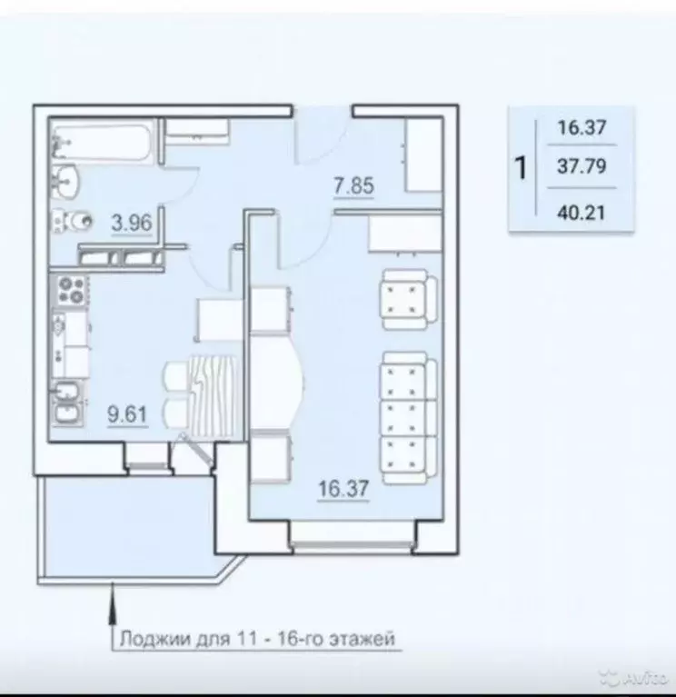 1-к кв. Орловская область, Орел ул. Родзевича-Белевича, 18 (40.0 м) - Фото 0