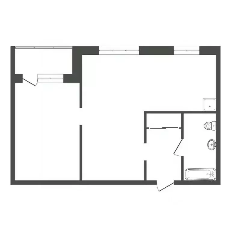 2-к кв. Красноярский край, Красноярск ул. Ладо Кецховели, 65а (39.2 м) - Фото 1