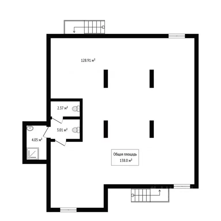 Офис в Новосибирская область, Новосибирск Стартовая ул., 1 (138 м) - Фото 2