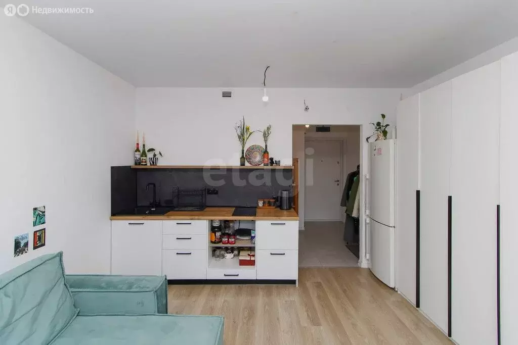 Квартира-студия: Тюмень, Полевая улица, 117к5 (24.5 м) - Фото 1