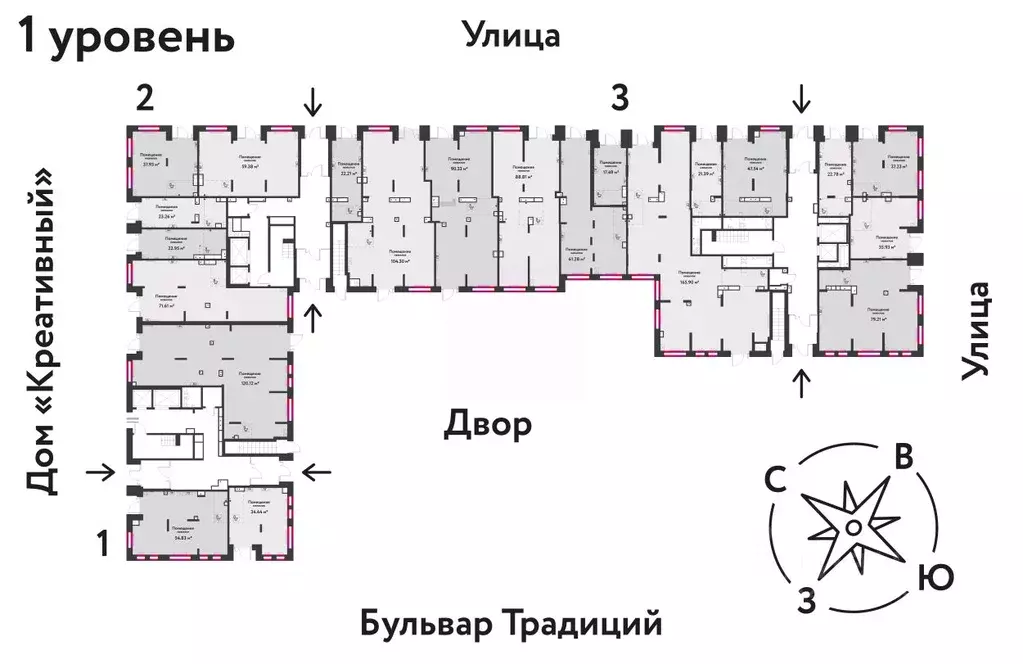 Торговая площадь в Тюменская область, Тюмень ул. Андрея Кореневского, ... - Фото 2