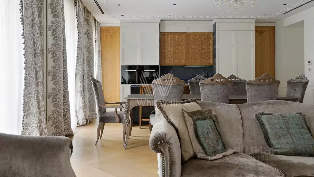 4-к кв. Москва ул. Плющиха, 37 (201.0 м) - Фото 1