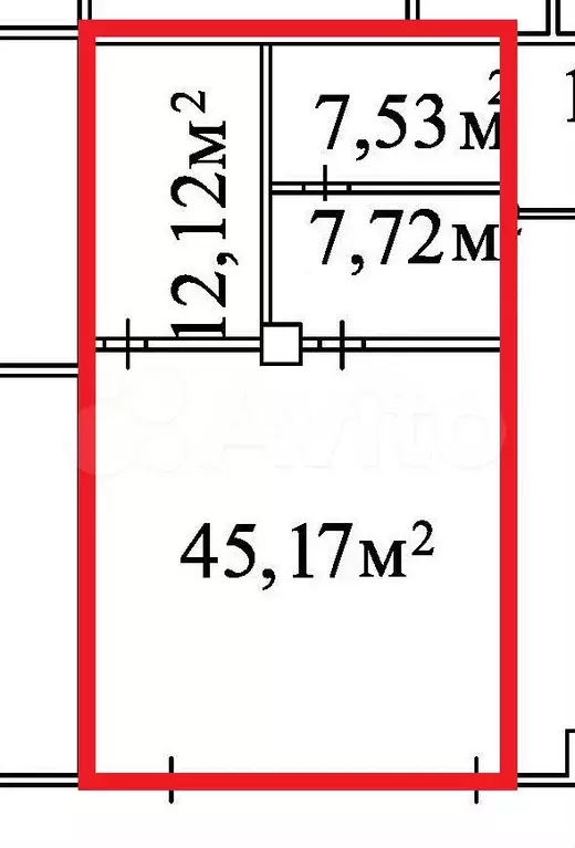 Офис, 72.54 м - Фото 0