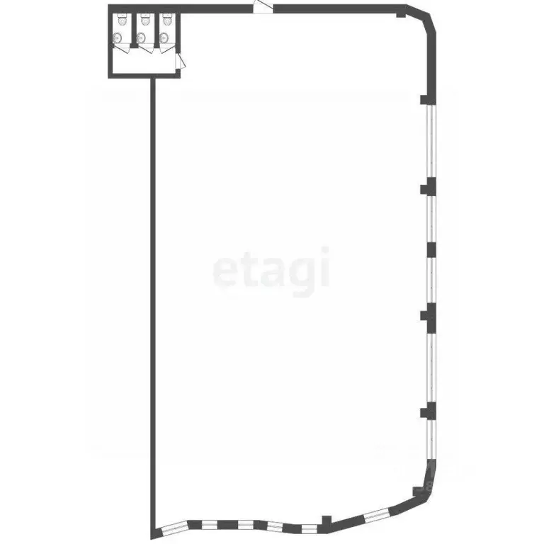 Торговая площадь в Ростовская область, Мясниковский район, ... - Фото 1