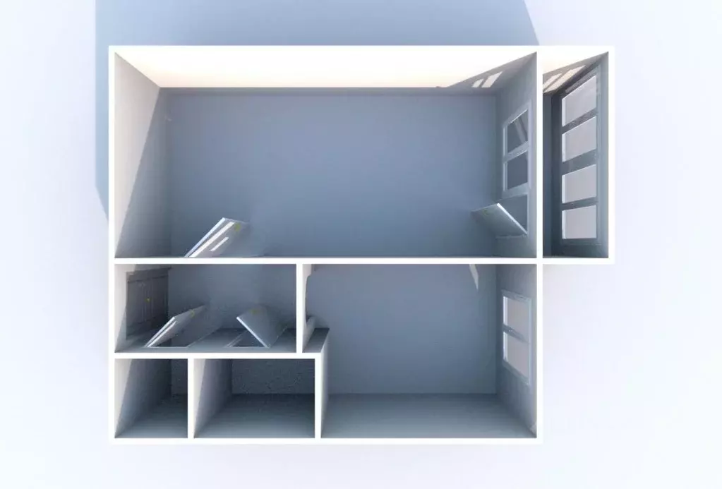 1-к кв. Курганская область, Курган Чернореченская ул., 119 (32.8 м) - Фото 2